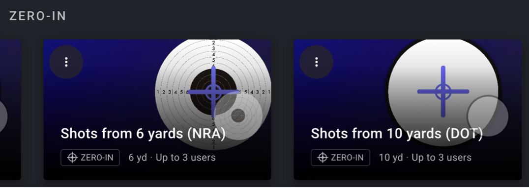 New feature screenshot